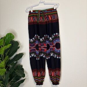 Colorful Patterned Harem Pants